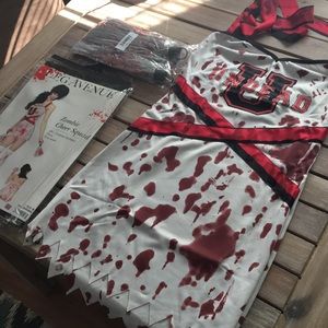 Leg Avenue Zombie Cheer Squad Costume Cheerleader